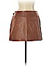 Céline 100% Leather Brown Leather Skirt Size EU 40 / US 10 - photo 2