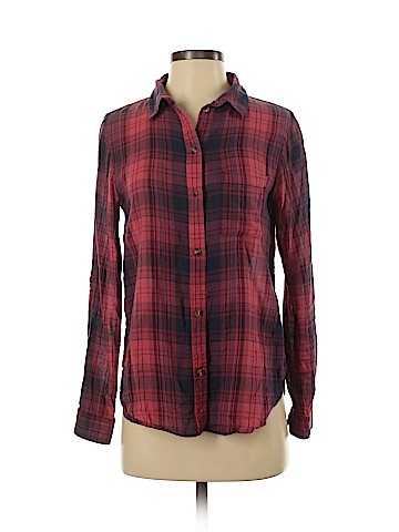 American Eagle Outfitters Long Sleeve Blouse (view 1)