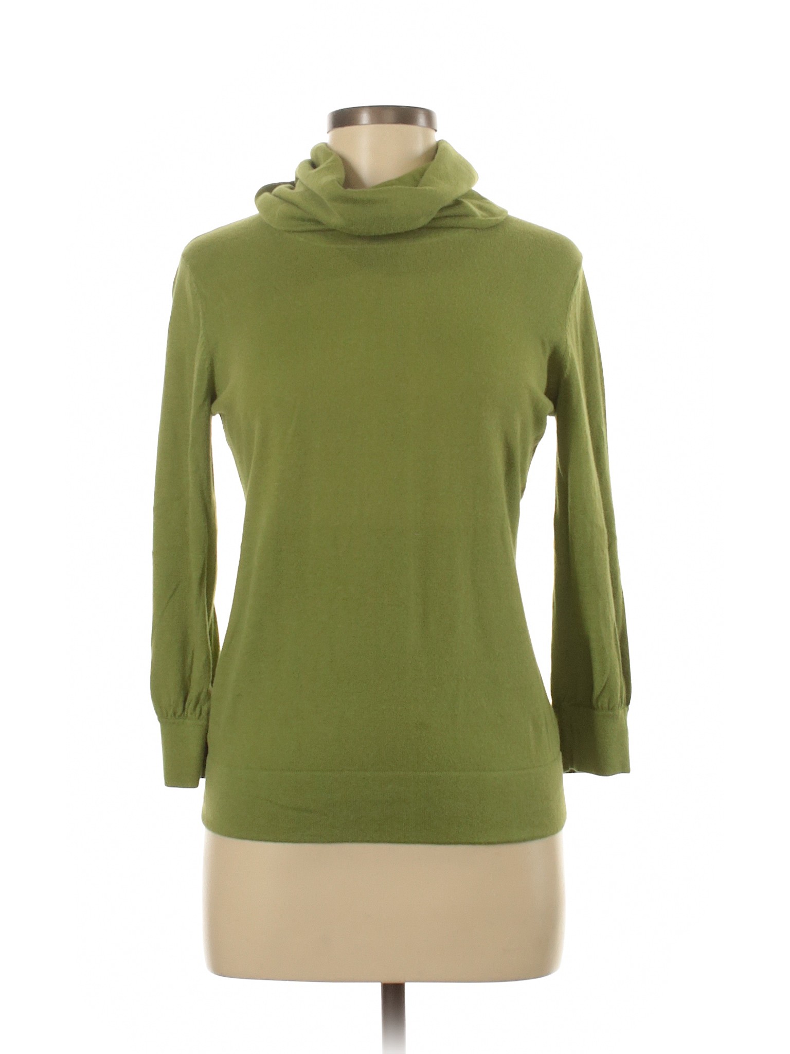 Merona Women Green Turtleneck Sweater M | eBay