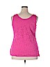 Lane Bryant Pink Sleeveless Blouse Size 18 - 20 Plus - photo 2
