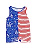 Cat & Jack Red Sleeveless T-Shirt Size 6 - 6X - photo 1