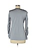 3.1 Phillip Lim Gray Long Sleeve Silk Top Size M - photo 2