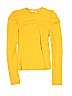 Shein Yellow Pullover Sweater Size 10 - photo 1