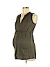 Liz Lange Maternity Green Sleeveless Button-Down Shirt Size XS - photo 1