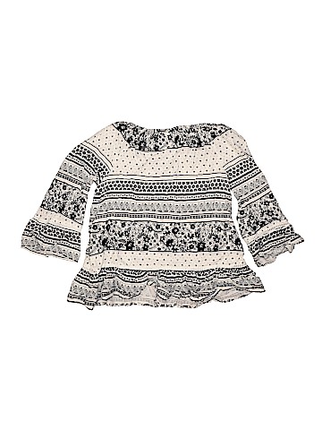 Mudd Long Sleeve Blouse (view 2)