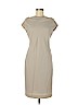 Max Mara 100% Wool Tan Casual Dress Size 8 - photo 1