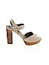 Moda Spana Tan Heels Size 9 1/2 - photo 1