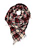 Unbranded Plaid Red Scarf One size - photo 1