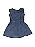 Crazy 8 100% Cotton Solid Blue Dress Size 5 - 6 - photo 2