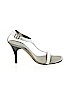 Donald J Pliner Silver Heels Size 8 1/2 - photo 1