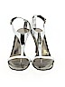 Donald J Pliner Silver Heels Size 8 1/2 - photo 2