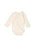 H&M Ivory Long Sleeve Onesie Size 2-4 mo - photo 2