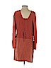 Henrik Vibskov 100% Silk Orange Casual Dress Size S - photo 2