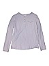 Zara Kids 100% Cotton Blue Long Sleeve Henley Size 13 - 14 - photo 1