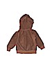 Buster Brown 100% Polyester Graphic Brown Zip Up Hoodie Size 6-9 mo - photo 2