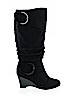 Journee Collection Black Boots Size 9 - photo 1