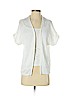 Ann Taylor 100% Cotton White Cardigan Size XS (petite) - photo 1