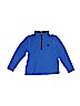 Champion 100% Polyester Blue Fleece Jacket Size 4 - photo 1