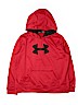 Under Armour 100% Polyester Red Pullover Hoodie Size XL (youth) - photo 1