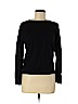 Ann Taylor 100% Cotton Black Pullover Sweater Size M (petite) - photo 1