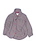 WonderKids 100% Cotton Checkered-gingham Gray Long Sleeve Button-Down Shirt Size 5T - photo 1