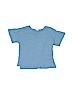 Stem 100% Cotton Solid Blue Short Sleeve T-Shirt Size 4 - photo 1