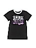 Marvel 100% Cotton Black Short Sleeve T-Shirt Size M (kids) - photo 1