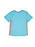 Asics 100% Polyester Blue Active T-Shirt Size 5 - 6 - photo 2