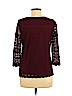 Charter Club Burgundy 3/4 Sleeve Top Size S (petite) - photo 2