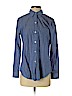 Theory 100% Cotton Blue Long Sleeve Button-Down Shirt Size S - photo 1