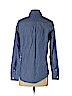 Theory 100% Cotton Blue Long Sleeve Button-Down Shirt Size S - photo 2