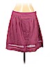 Ann Taylor LOFT 100% Cotton Purple Casual Skirt Size 12 (petite) - photo 1