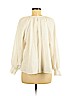 Splendid 100% Cotton Ivory Long Sleeve Top Size M - photo 2
