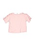 Stem 100% Cotton Pink 3/4 Sleeve Top Size 6 - photo 2