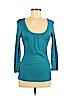 Michael Stars Blue Long Sleeve Top One size - photo 1
