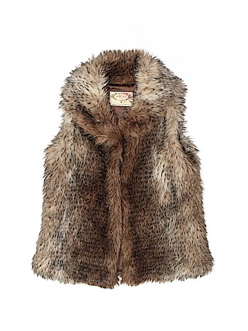 Mia Joy Faux Fur Vest (view 1)