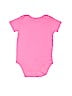 Carter's 100% Cotton Pink Short Sleeve Onesie 12-18 MO / 18 MO - photo 1