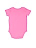 Carter's 100% Cotton Pink Short Sleeve Onesie 12-18 MO / 18 MO - photo 2