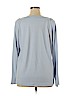 Ann Taylor LOFT Outlet 100% Cotton Blue Pullover Sweater Size XL - photo 2