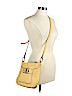 B Makowsky 100% Leather Yellow Leather Crossbody Bag One size - photo 2