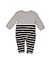 Baby Gap 100% Cotton Gray Long Sleeve Outfit Size 3-6 mo - photo 2