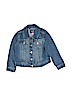 The Children's Place 100% Cotton Solid Blue Denim Jacket Size 3T - photo 1