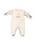 Tesa Babe 100% Cotton Ivory Long Sleeve Outfit Size 3-6 mo - photo 1