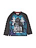 Star Wars 100% Cotton Gray 3/4 Sleeve T-Shirt Size 8 - photo 1