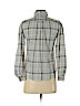 Ann Taylor LOFT 100% Cotton Gray Long Sleeve Button-Down Shirt Size XS (petite) - photo 2