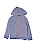 Mini Boden 100% Cotton Solid Blue Zip Up Hoodie Size 4 - 5 - photo 1