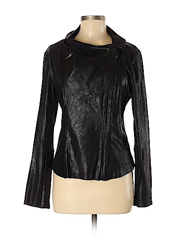 Calvin Klein Faux Leather Jacket (view 1)