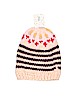 Free People Print Tan Beanie One size - photo 1