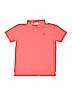 Crazy 8 100% Cotton Solid Orange Short Sleeve Polo Size 7-8 - photo 1