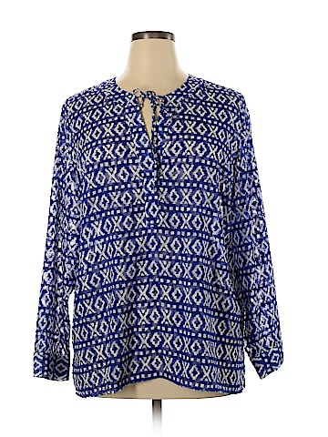 Chico's Long Sleeve Blouse (view 1)